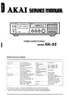 Akai GX-52-Service-Manual